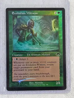 MTG Evolution Witness - Retro Frame FOIL - Modern Horizons 3 #424 Magic Card NM - Image 5