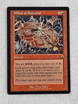 MTG Wheel of Potential (Retro Frame) - Modern Horizons 3 #422 Card Rare NM - Image 1