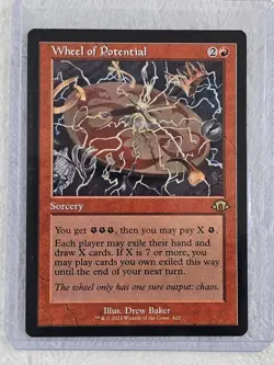 MTG Wheel of Potential (Retro Frame) - Modern Horizons 3 #422 Card Rare NM - Image 4