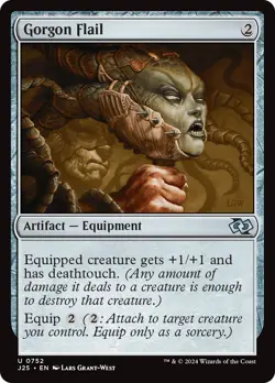 MTG Gorgon Flail [Foundations Jumpstart] Near Mint Magic - Image 1