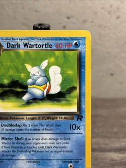 Dark Wartortle 46/82 Team Rocket Regular Uncommon-Pokemon TCG-Fast Shipping-LP! - Image 3