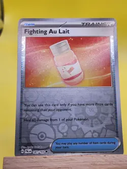 Fighting Au Lait 181/193 Reverse Holo Pokemon Scarlet & Violet Paldea Evolved - Image 1
