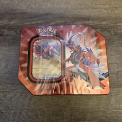 Pokemon TCG slashing Legends Tin Koraidon - Image 1