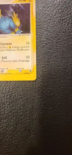 Pokemon Manectric 9/109 Holo Rare Ruby & Sapphire Pokemon Card - Image 2