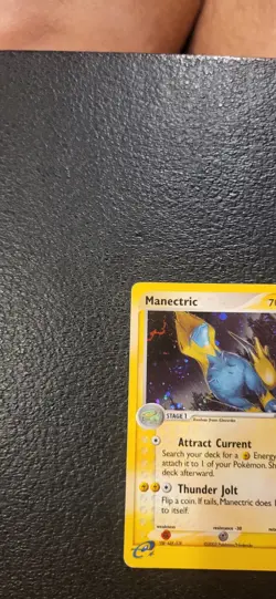 Pokemon Manectric 9/109 Holo Rare Ruby & Sapphire Pokemon Card - Image 4
