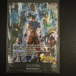 Son Goku FS09-07 Dragon Ball SR Legends Card - Image 1