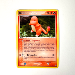 Pokemon TCG Ditto 61/113 Charmander (2005 Delta Species) LP/MP - Image 1