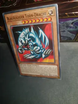 Yugioh Karte Blauaugiger Toon-Drache LDS1-DE056 - Image 1