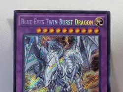 YuGiOh Blue-Eyes Twin Burst Dragon - SHVI-EN099 - Secret Rare - 1st Edition LP - Image 4