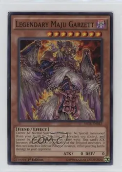 Legendary Maju Garzett 1st Ed. YuGiOh The Secrets of Eternity #SECE-EN042 - Image 1