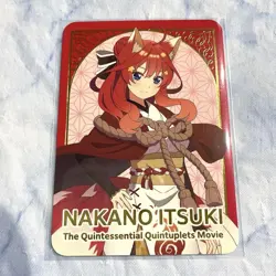 The Quintessential Quintuplets Nakano May Hyakki Yagyo Bonus Card - Image 1