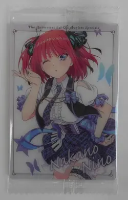 The Quintessential Quintuplets Wafers V12 Nakano Nino Visual Card - Image 1