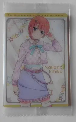 The Quintessential Quintuplets Wafers C11 Nakano Ichika Character Card - Image 1