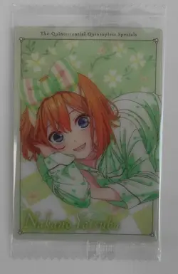 The Quintessential Quintuplets Wafers V14 Nakano Yotsuba Visual Card - Image 1