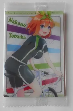 The Quintessential Quintuplets Wafers C14 Nakano Yotsuba Character Card - Image 1