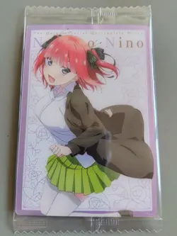C02 Nakano Nino Movie The Quintessential Quintuplets 3 Character Card Wafer Ship - Image 1