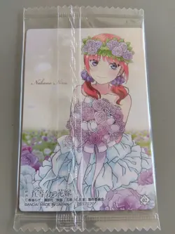 C02 Nakano Nino Movie The Quintessential Quintuplets 3 Character Card Wafer Ship - Image 2