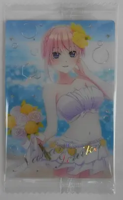The Quintessential Quintuplets Wafers Sp21 Nakano Ichika Special Card - Image 1