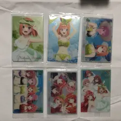 The Quintessential Quintuplets Wafer Card Nakano Yonba - Image 1