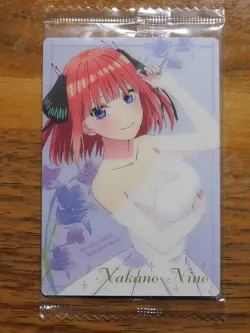 Movie: The Quintessential Quintuplets Wafers 2 C02 Nakano Nino Character Card Ca - Image 1