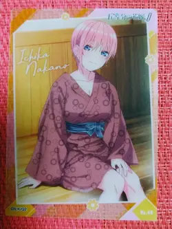 No.48 Nakano Ichika Clear Card Movie The Quintessential Quintuplets Collection G - Image 1