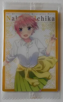 Movie: The Quintessential Quintuplets Wafers 3 C01 Nakano Ichika Character Card - Image 1