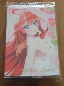 Movie: The Quintessential Quintuplets Wafers 2 C05 Nakano Mayu Character Card Ca - Image 1