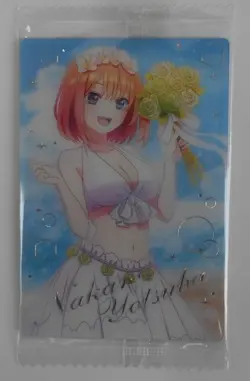 The Quintessential Quintuplets Wafers Sp24 Nakano Yotsuba Special Card - Image 1