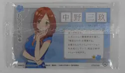 The Quintessential Quintuplets Wafers C08 Nakano Miku Character Card - Image 2