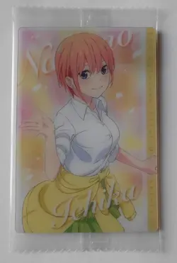 The Quintessential Quintuplets Wafers C01 Nakano Ichika Character Card - Image 1