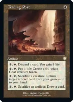 Trading Post - Light Play MTG Commander: The Brothers' War - Image 1