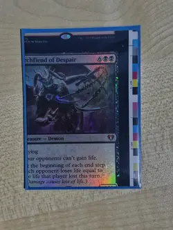 MTG Misprint Archfiend of Despair NFC Foil Commander Legends - Image 4