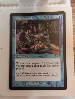 Rhystic Study Prophecy Regular MTG - Image 1