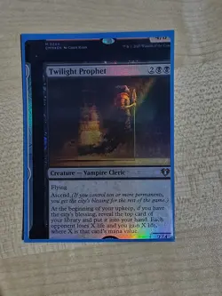 MTG Misprint Twilight Prophet NFC Foil Commander Legends - Image 4
