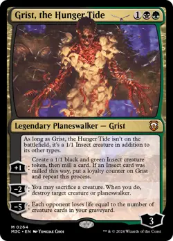 MTG Grist, the Hunger Tide [Modern Horizons 3 Commander] Near Mint Magic - Image 1