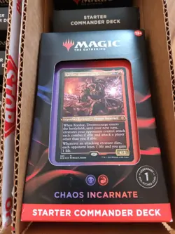 Magic: The Gathering Chaos Incarnate Starter Commander Deck MTG Precon Sealed - Image 1