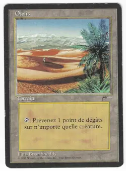 ►Magic-Style◄ MTG - Oasis - French Renaissance FBB - Good/Played - Image 1
