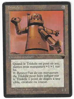 ►Magic-Style◄ MTG - Triskelion - French Renaissance FBB - Good/Played - Image 1