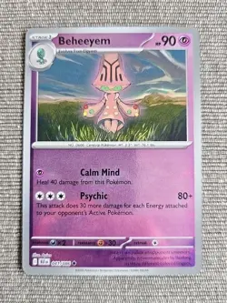 Beheeyem - 041/086 - Pokeball Holo - Black Bolt - Pokemon TCG - NM/M - Image 1