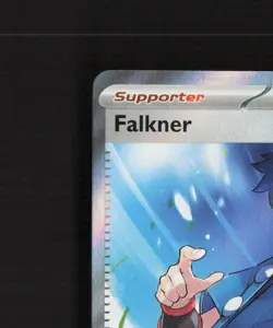 Falkner 251/193 Paldea Evolved Full Art Ultra Rare Holo Pokemon Card NM - Image 3