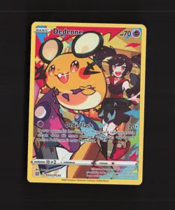 Dedenne TG07/TG30 Brilliant Stars Full Art Ultra Rare Holo Pokemon Card NM - Image 1