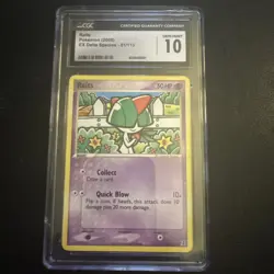 Ralts 81/133 CGC Gem Mint 10 2005 Pokemon EX Delta Species - Image 1