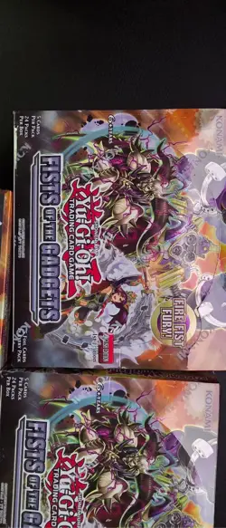 3 X YuGiOh Fists of the Gadgets - Booster Boxs | FACTORY SEALED! - Image 2