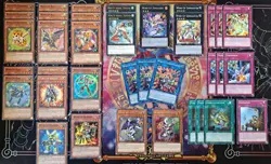 Yugioh! WIND-UP Deck Core w/ Shark & Magician Platinum Secret Rares Zenmaines &+ - Image 1