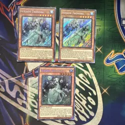 Yugioh! Icejade Tremora BODE-EN010 x3 Playset Secret Rare 1st Edition NM - Image 1
