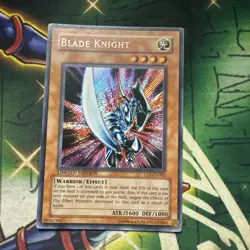 Yugioh! Blade Knight CT1-EN002 Secret Rare Limited Edition MP - Image 1