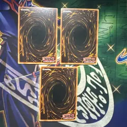 Yugioh! Silent Swordsman LV5 EEN-ENSE4 x3 Playset Secret Rare Limited Edition LP - Image 2