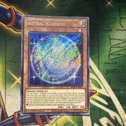 Yugioh! Astral Kuriboh BROL-EN061 Secret Rare 1st Edition VLP/NM - Image 1