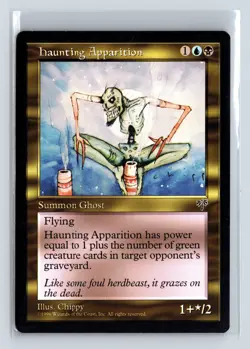 HAUNTING APPARITION - MTG Magic the Gathering Card - Mirage - Uncommon - Image 1