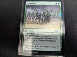 MTG Magic the Gathering FOIL Overcome M20! - Image 1